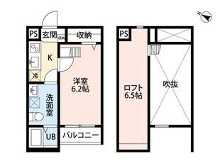 ハーバーランド駅 徒歩9分 1階の物件間取画像